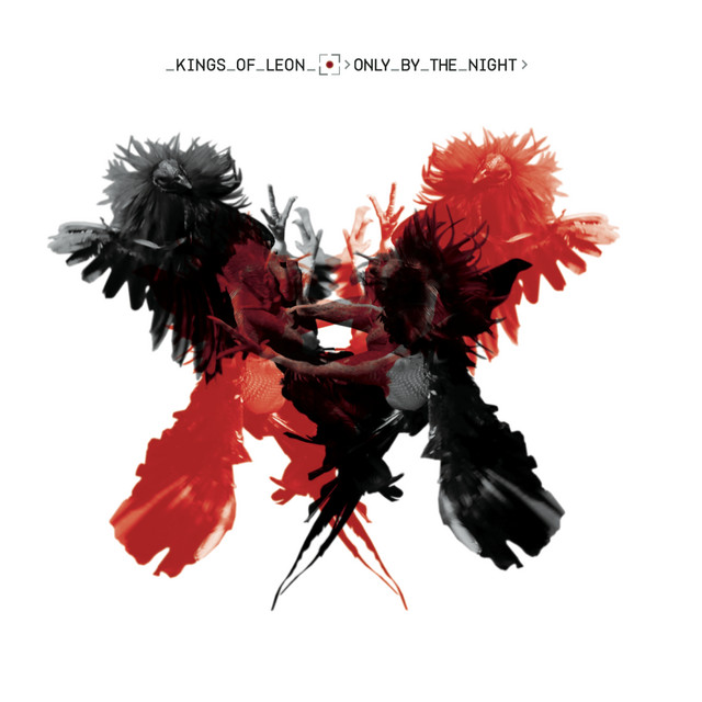 Cover art for the band Kings of Leon for the album Only By the Night