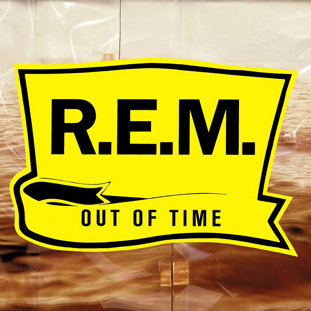 Cover art for the album Out Of Time by R.E.M. where the featured song Losing My Religion