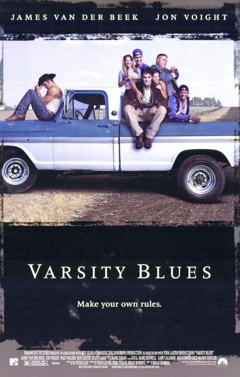 Varsity blues came out in 1999. It is a classic that shows the intensity of what highschool football players go through. 