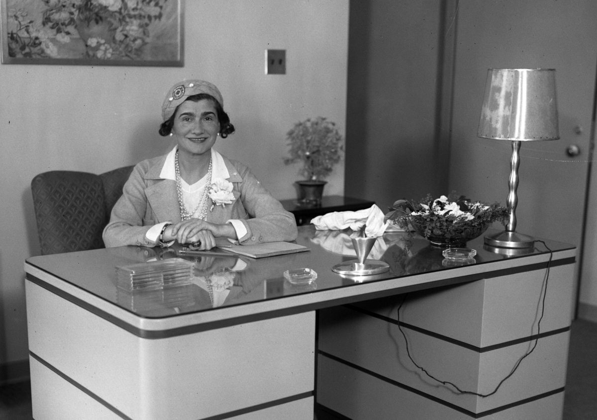 Coco Chanel in Los Angeles circa 1931. Los Angeles is often referred to as the City of Angels. 