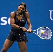 Williams in a tennis match 