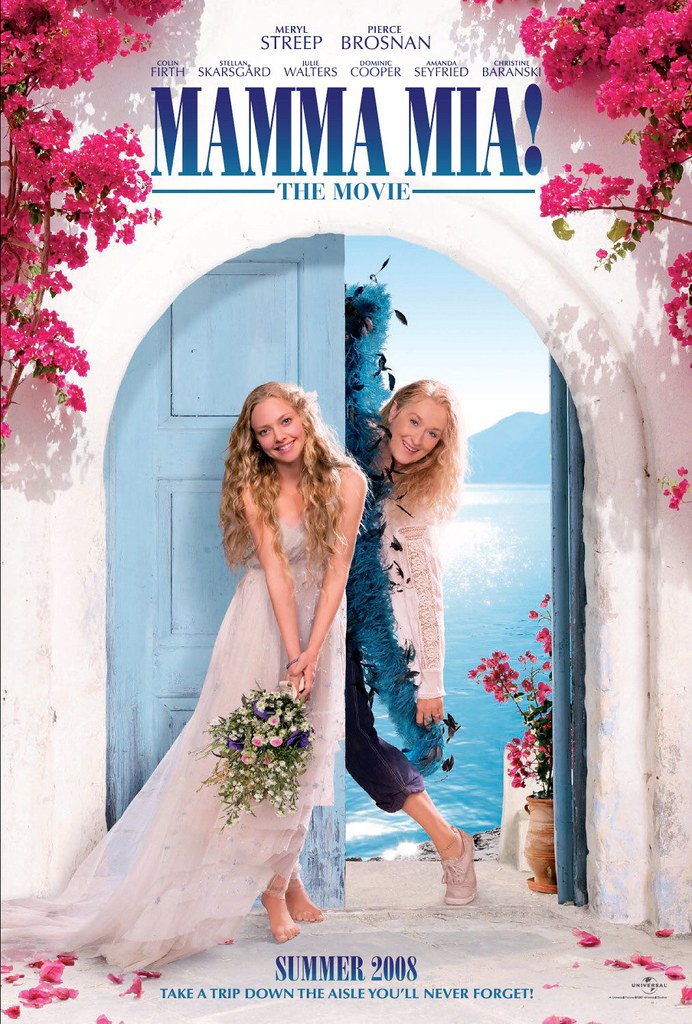 "Mamma Mia!" was adapted from the 2001 Broadway musical in 2008. 10 years later in 2018 the sequel "Mamma Mia! Here We Go Again" premiered. 
