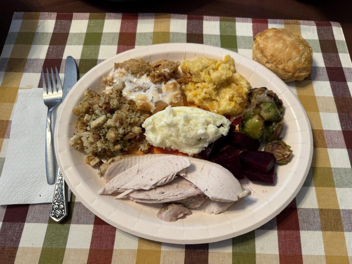 Thanksgiving food may be outdated, but it will always be great. For some the plate never seems to be big enough for all that you want to consume. 