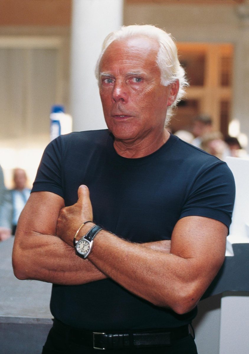  Armani studied medicine before enlisting in the army, but ultimately decided on a career in fashion. 