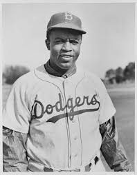 Robinson was born in 1919. He was the first African American to play in Major League Baseball in the modern era. 