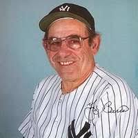 Berra was a previous Yankees player. He passed in 2015