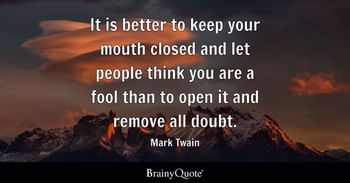 Quote by Mark Twain