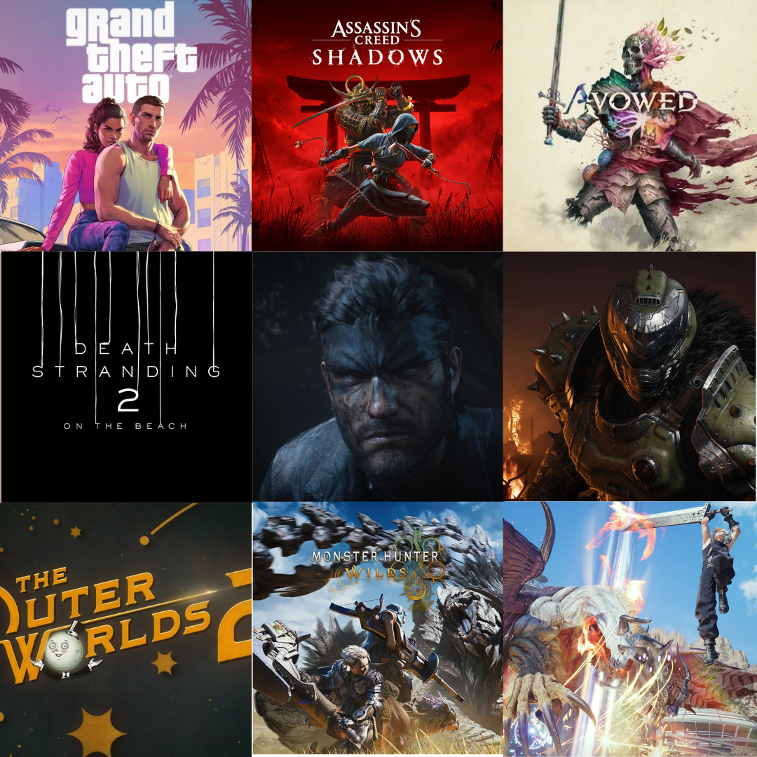 Top games released during 2025