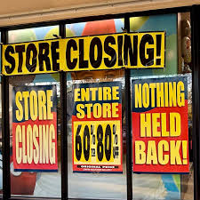 All around the world, stores we grew up walking past close their doors.
