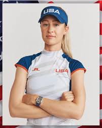 Korda in her golf uniform 