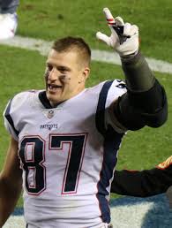 Gronkowski is 36. He played for the Patriots and Buccaneers. 