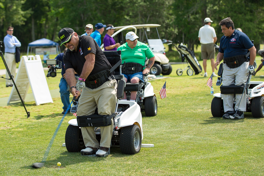 Adaptive golf enables individuals with physical, cognitive, or sensory disabilities to play using modified equipment, rules and techniques