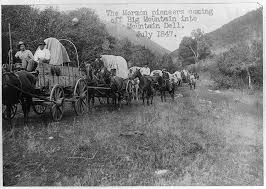 May 22 - A thousand pioneers head West on the Oregon Trail